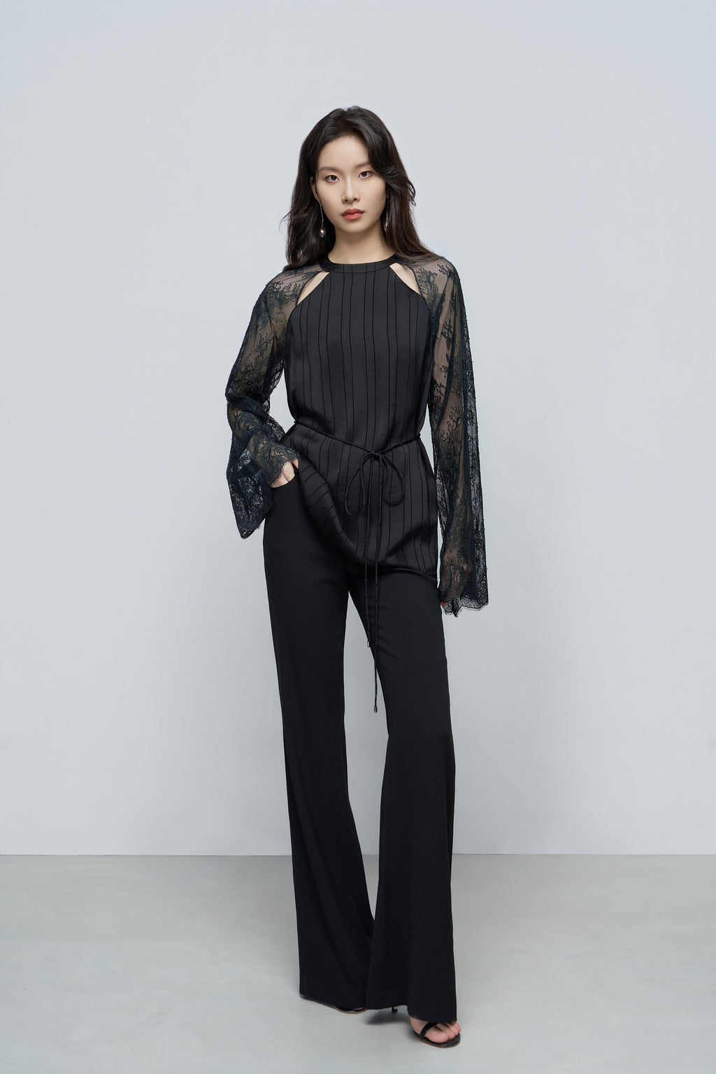Elegant Vintage Lace Blouse