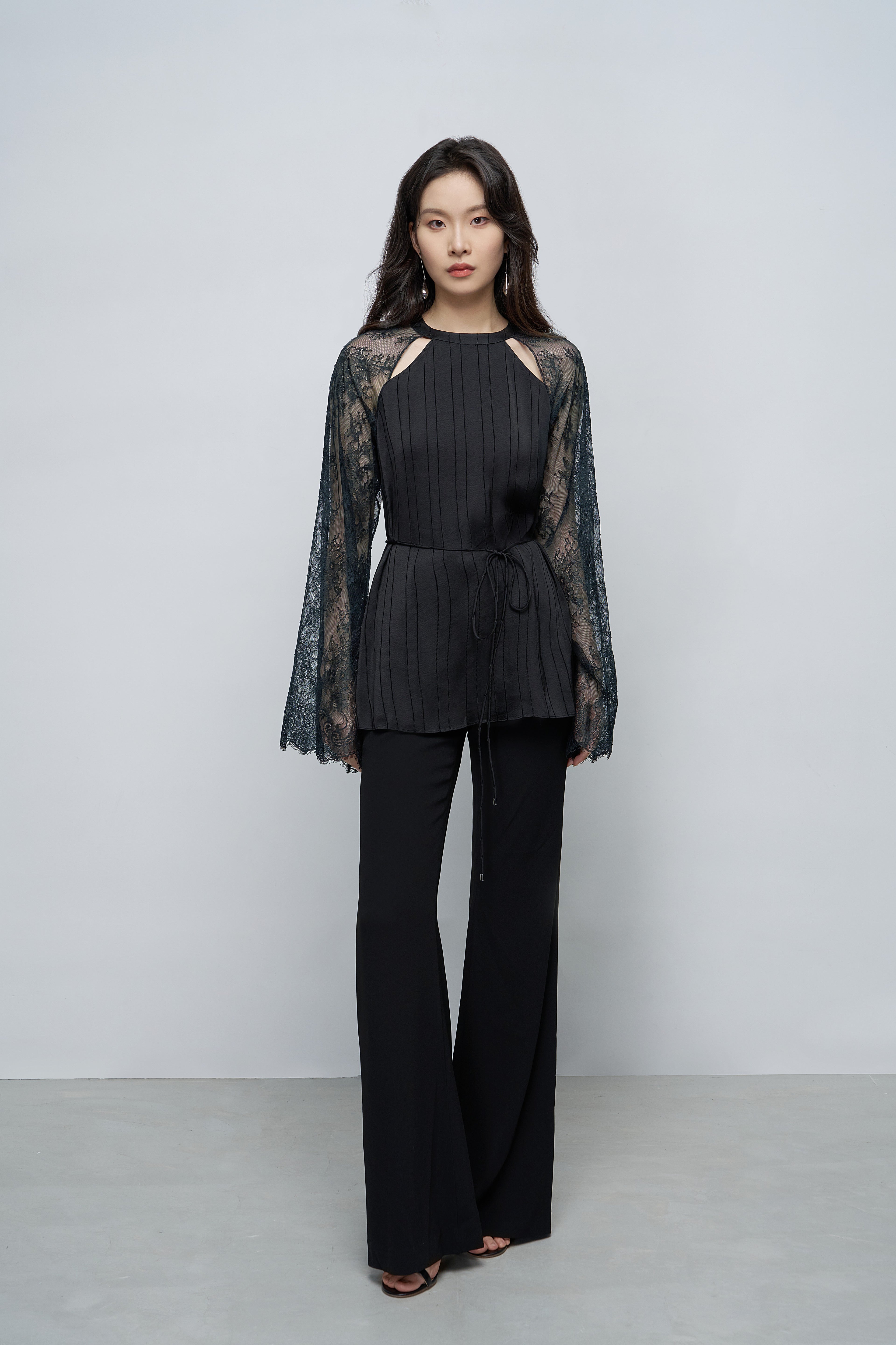 Elegant Vintage Lace Blouse