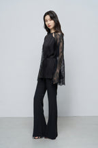 Elegant Vintage Lace Blouse