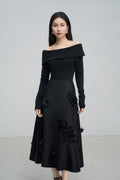 Exquisitely Tailored Audrey Hepburn-Inspired A-Line Skirt