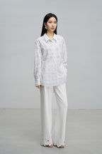 Exquisitely Tailored Cutout Blouse