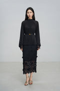 Elegant Tailored Pleated Blouse