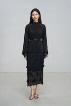 Elegant Tailored Pleated Blouse