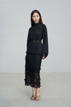 Elegant Tailored Pleated Blouse