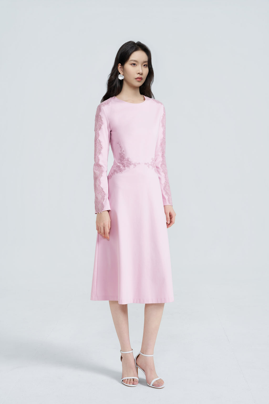 Exquisitely Tailored Embroidered Dress