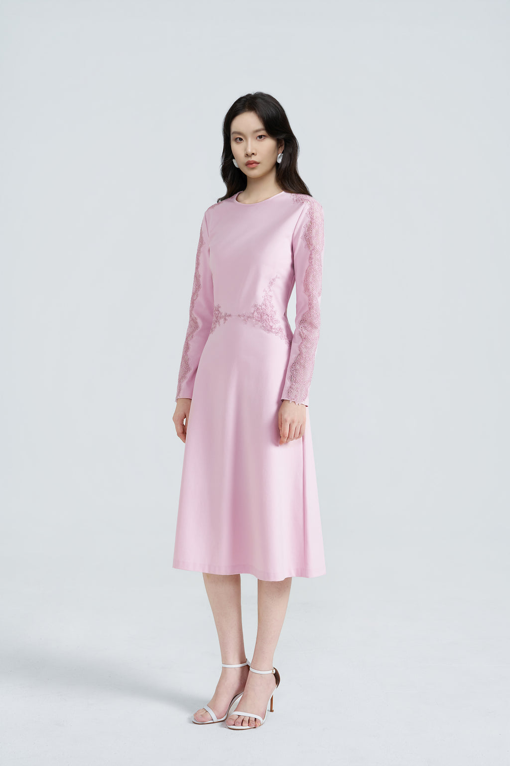 Exquisitely Tailored Embroidered Dress