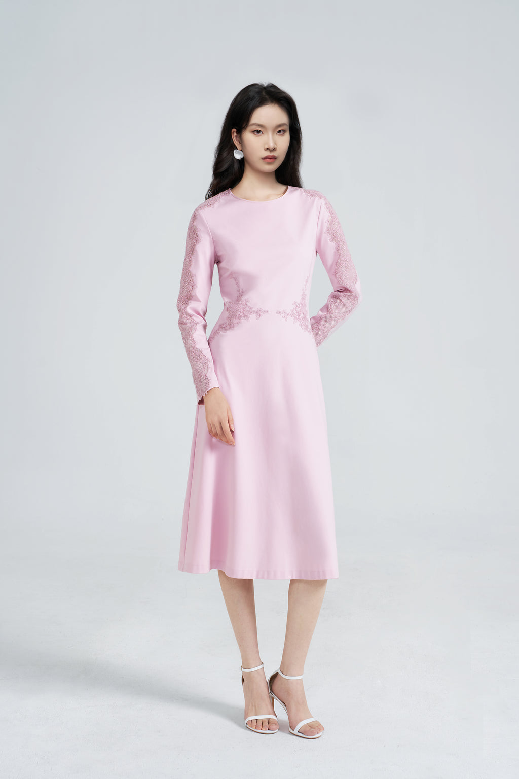 Exquisitely Tailored Embroidered Dress
