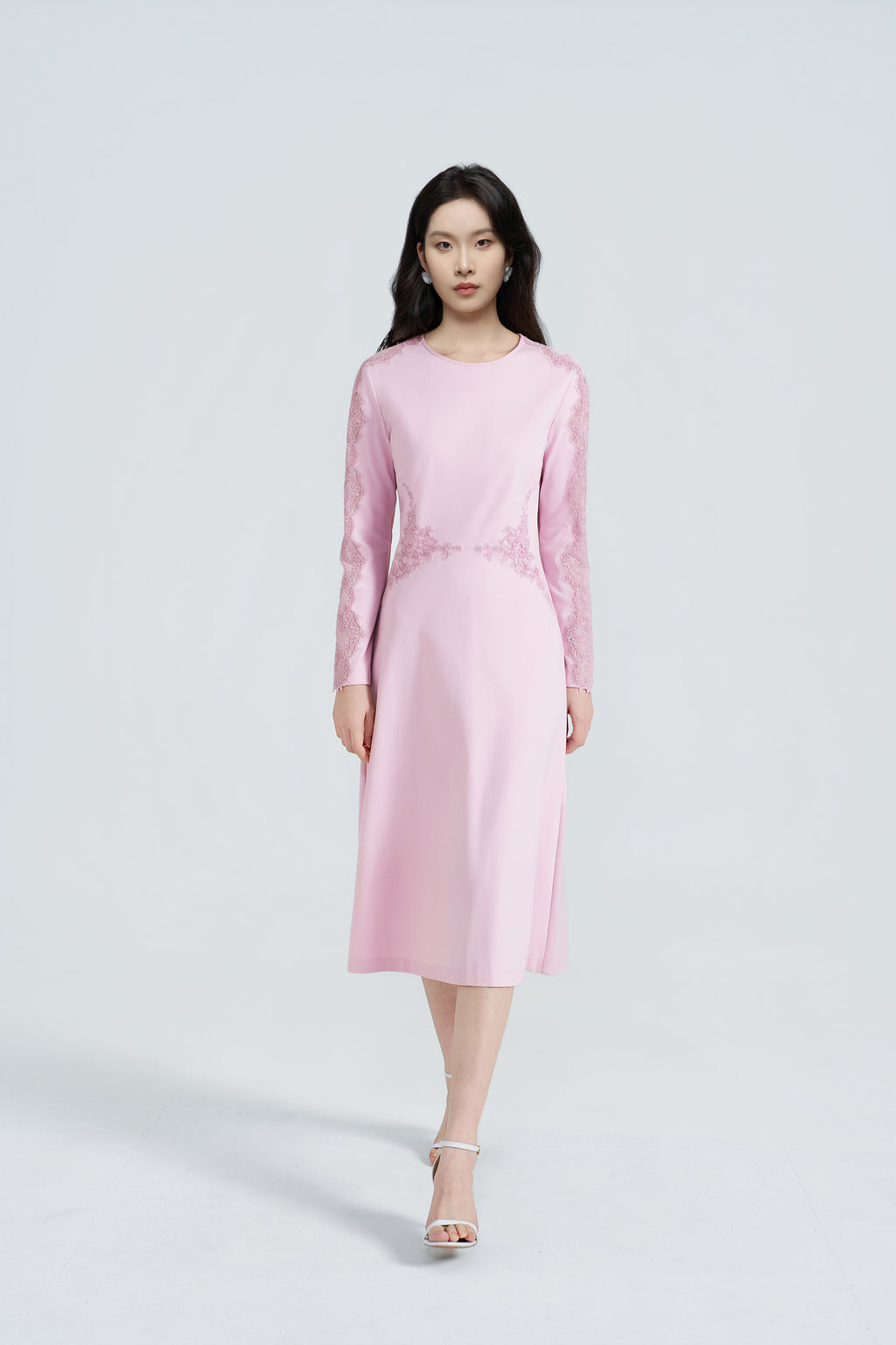Exquisitely Tailored Embroidered Dress
