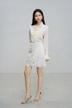 French Pleated Blouse