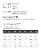 蕾丝拼接水洗牛仔上衣